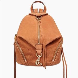 Rebecca Minkoff Almond Nubuck Julian Backpack Med.